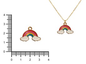 Dije Esmaltado Arcoiris